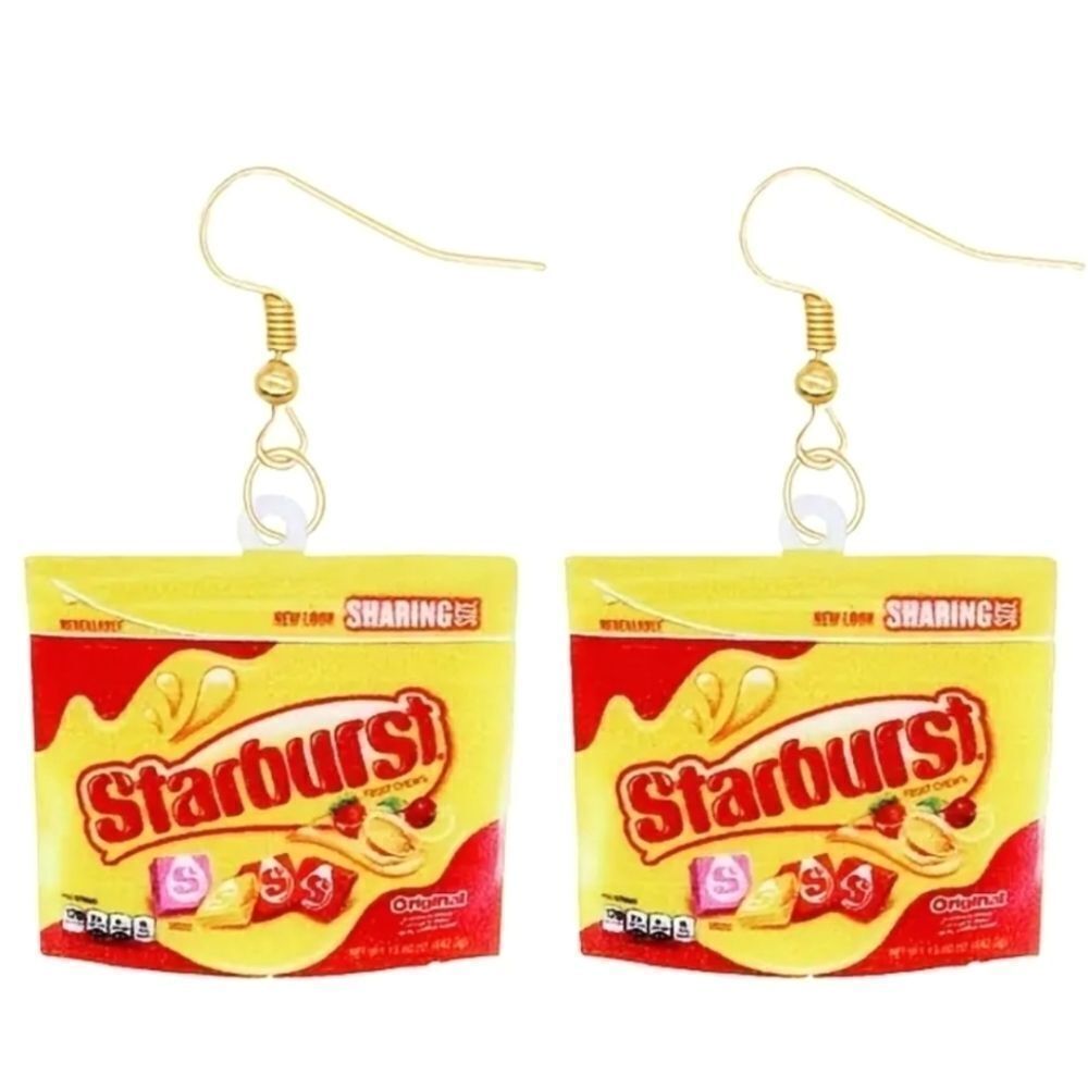 Fun Dangling Acrylic 5d Pendant Earrings